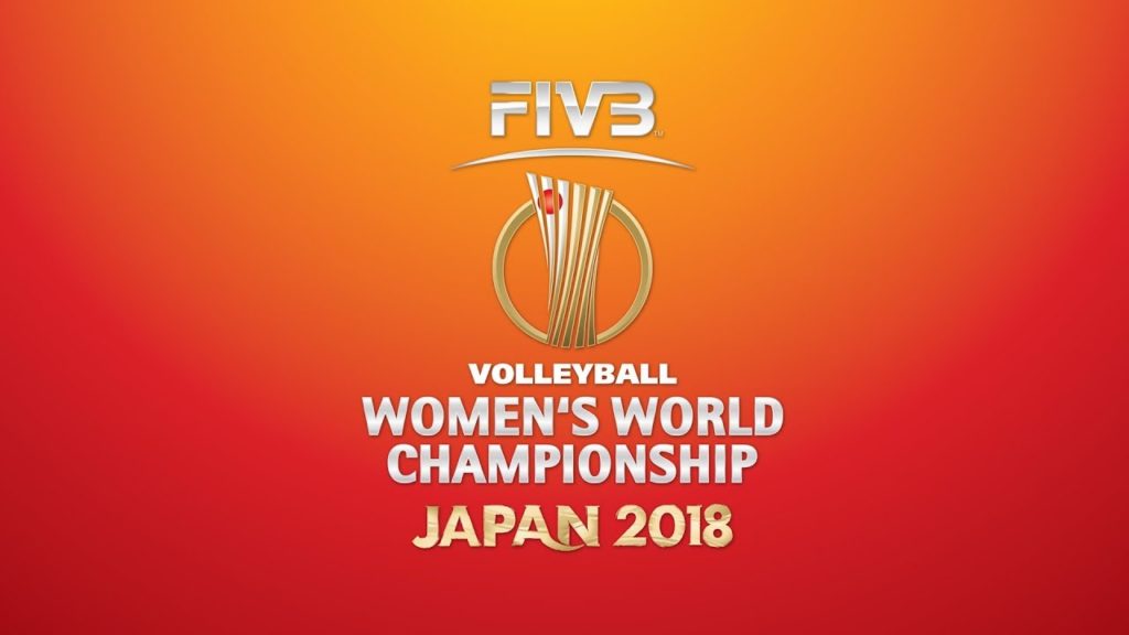 Logo of the Fédération Internationale de Volleyball (FIVB)
